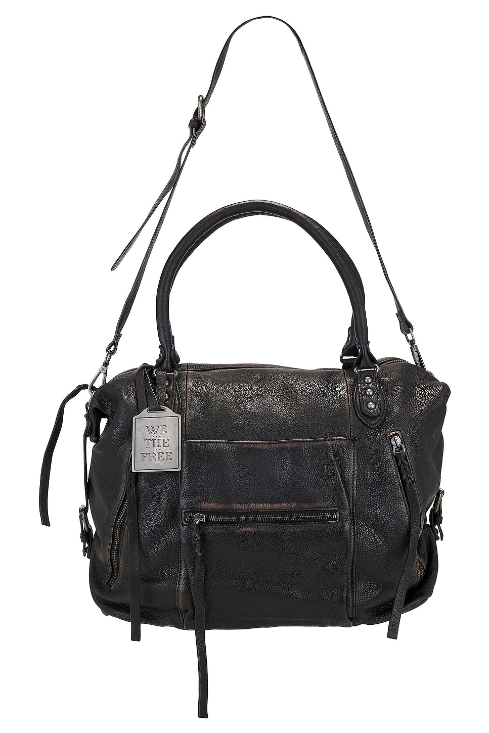 Free People x We The Free Emerson Tote in Coal | REVOLVE