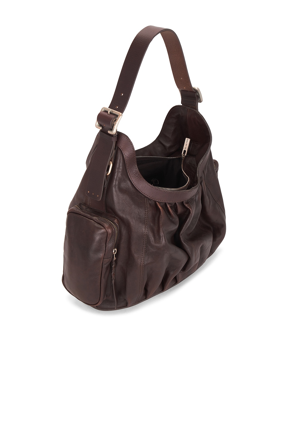 Free People x We The Free Hattie Hardware Shoulder Bag in Espresso