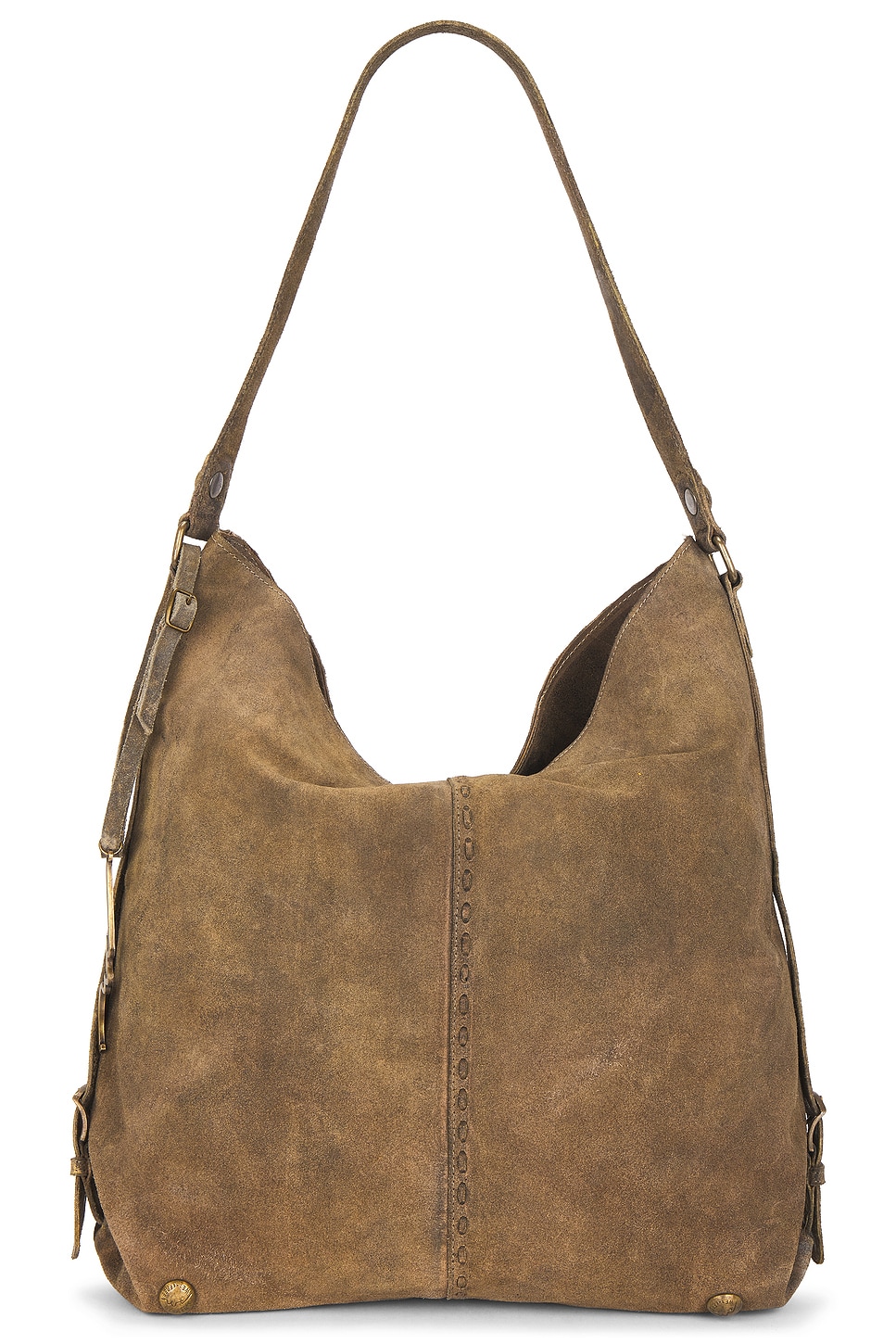 Wtf Dallas Distressed Shoulder Bag