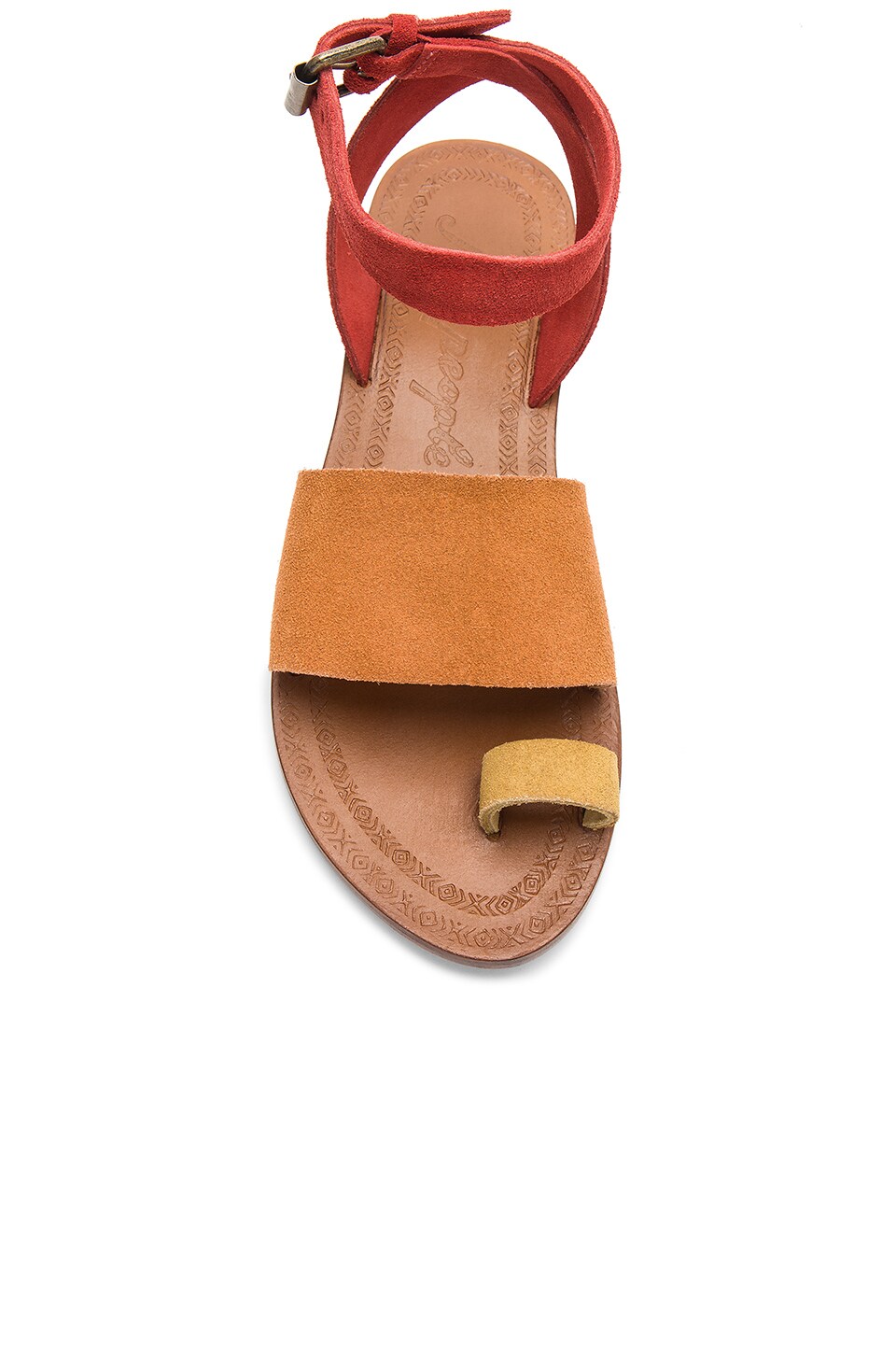 free people torrence flat sandal