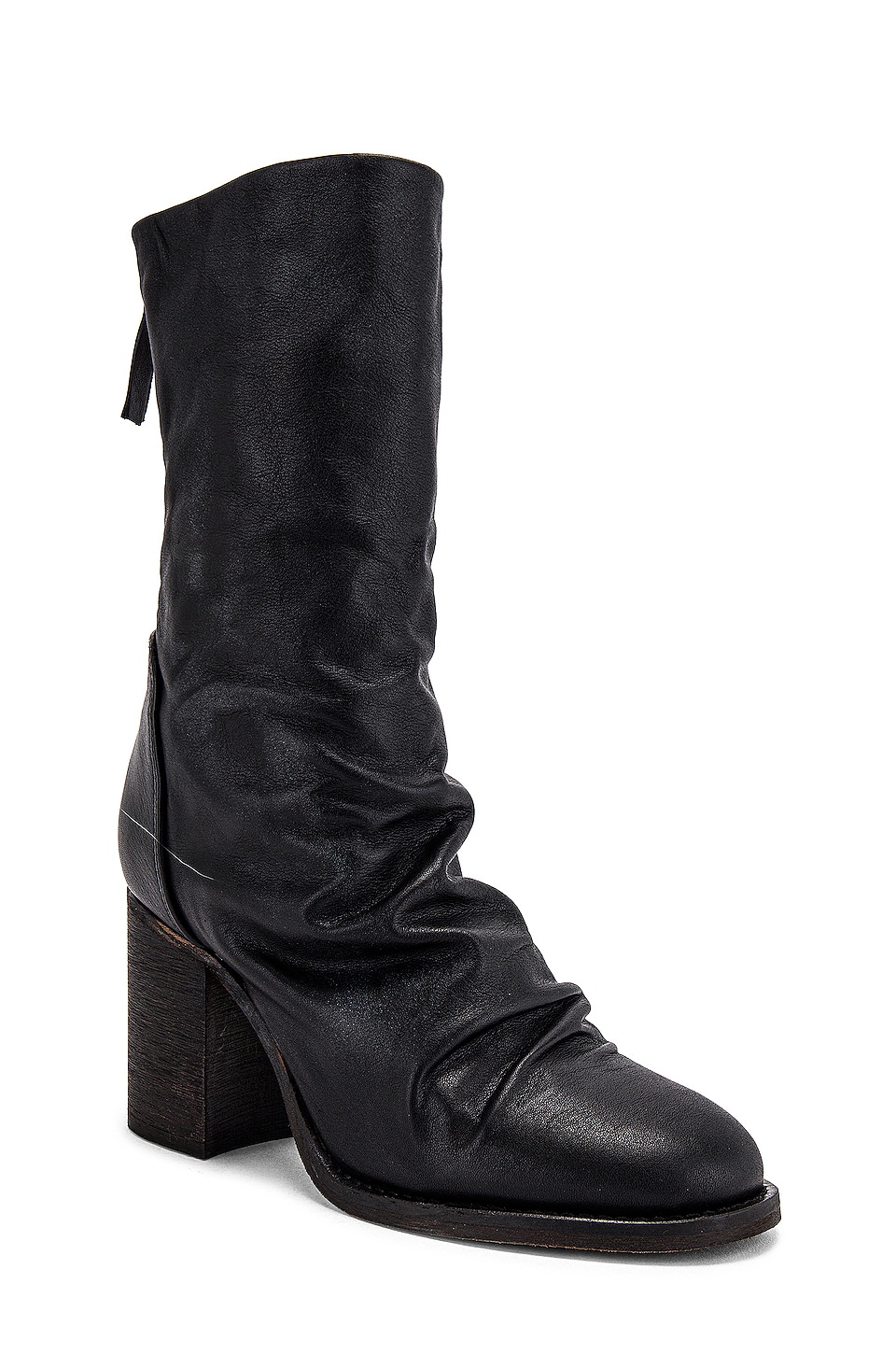 Free People Ellee Block Heel Boot in Black | REVOLVE