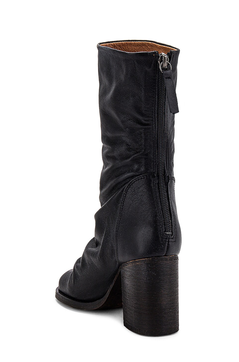 Free People Ellee Block Heel Boot in Black | REVOLVE