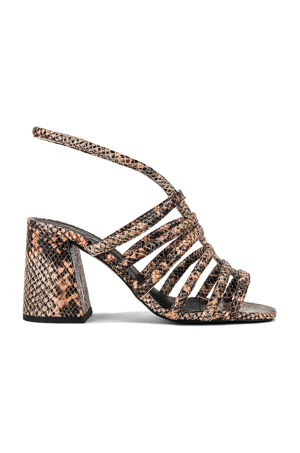 Free People Colette Cinched Heel in Python | REVOLVE