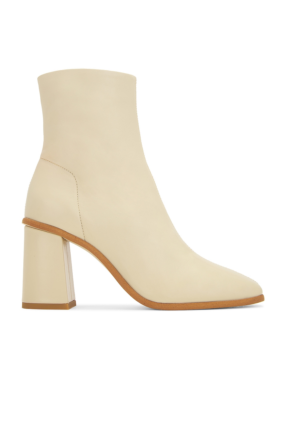 Free People Sienna Ankle Boot in Buttercream | REVOLVE