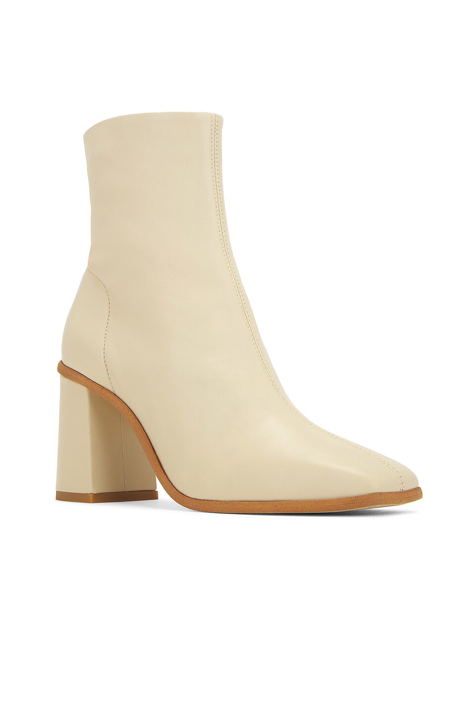 Free People Sienna Ankle Boot in Buttercream