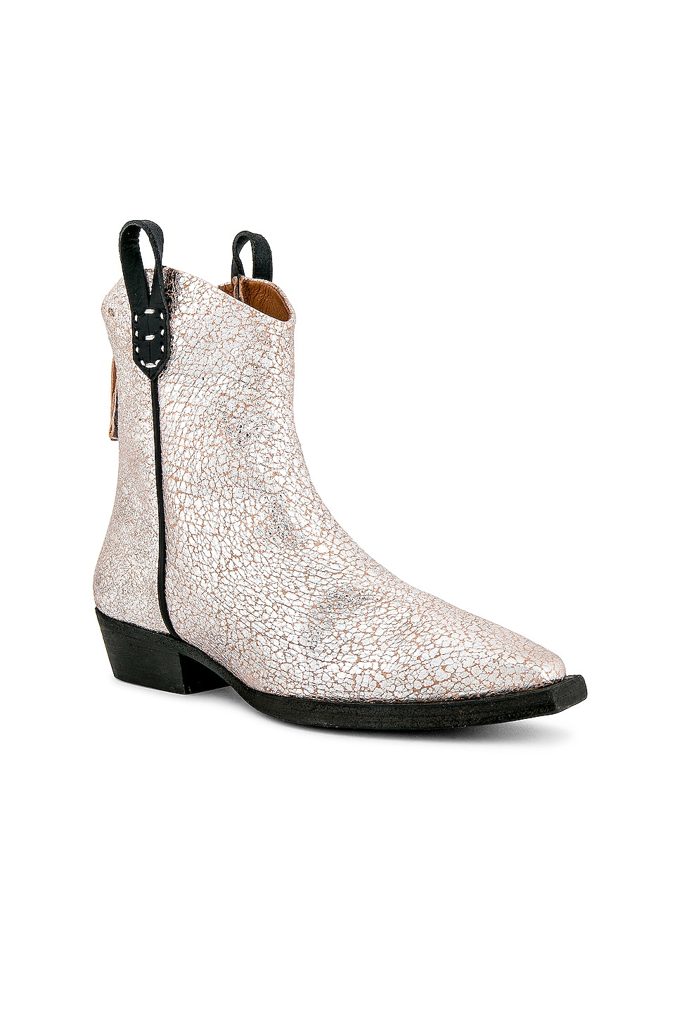 Free People X We The Free Wesley Ankle Boot in Silver | REVOLVE