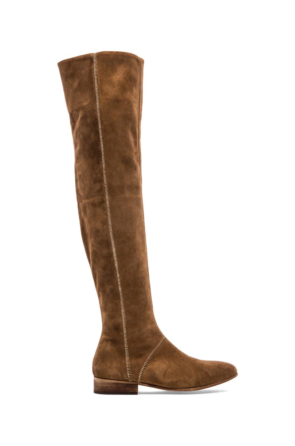 Free People Knee Boot in Tan
