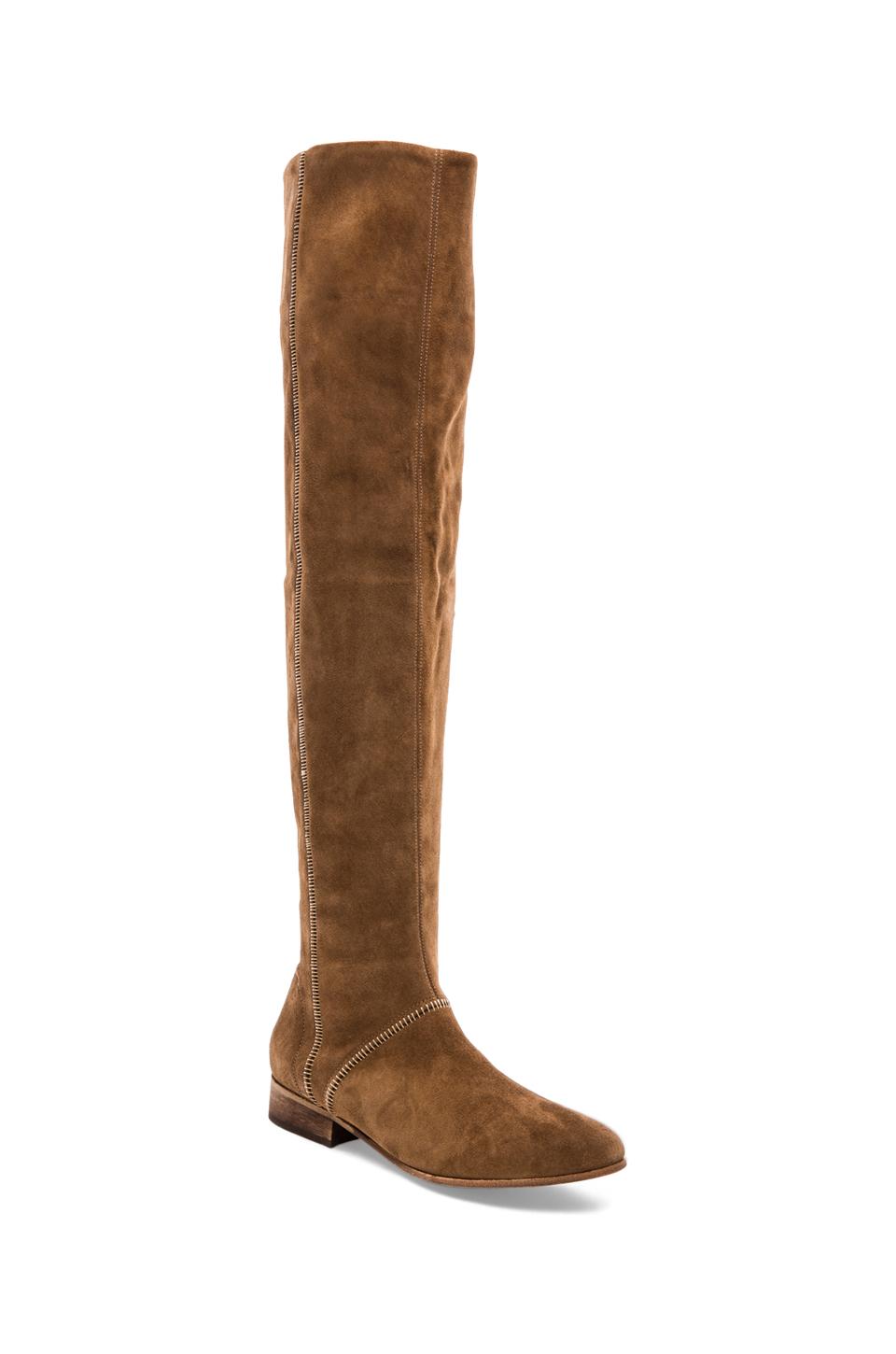 Free People Knee Boot in Tan