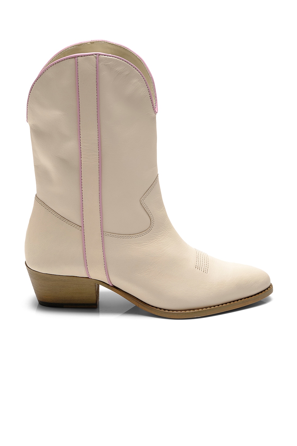 Free People Borderline Western Boot in Plaster | REVOLVE