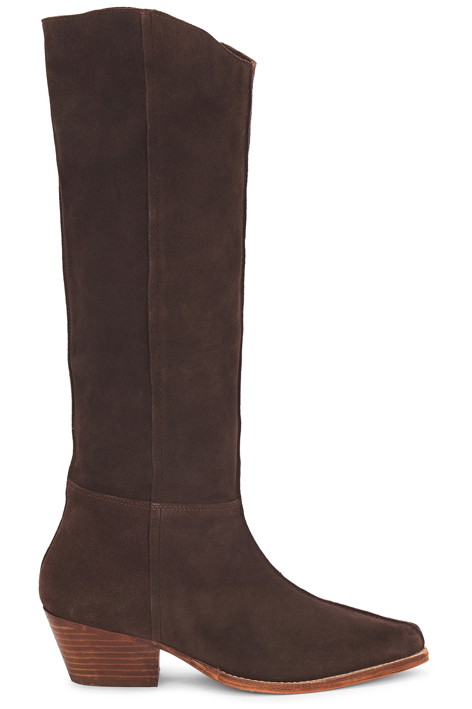 Free People Sway Low Slouch Boot in Fudgesicle | REVOLVE