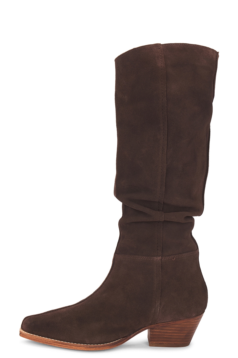 Free People Sway Low Slouch Boot in Fudgesicle | REVOLVE