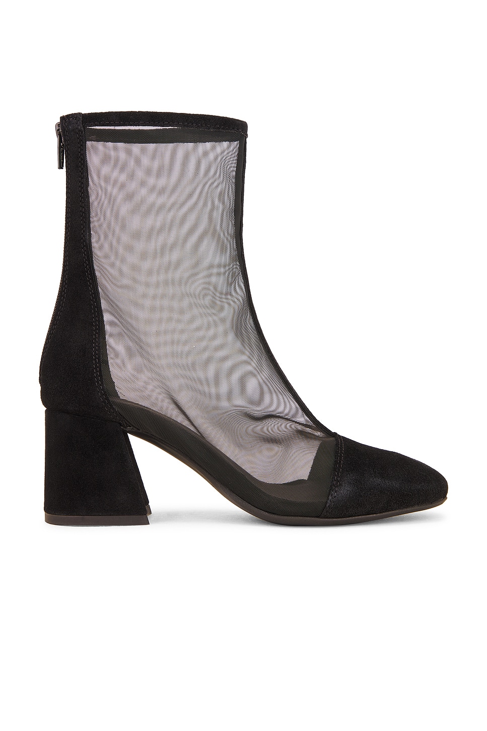 Free People Wisteria Mesh Boot in Black REVOLVE