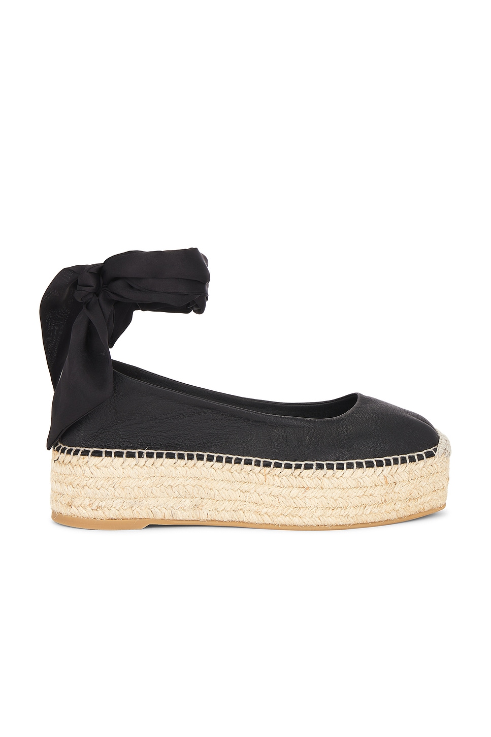 Free People FREE PEOPLE STARBOARD ラップエスパドリーユ - Black