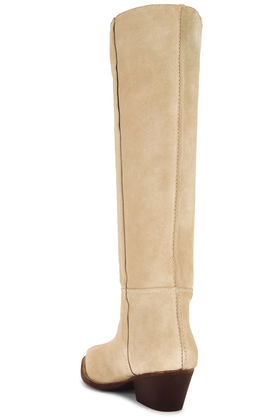 Free People Sway Low Slouch Boot in Parchment | REVOLVE