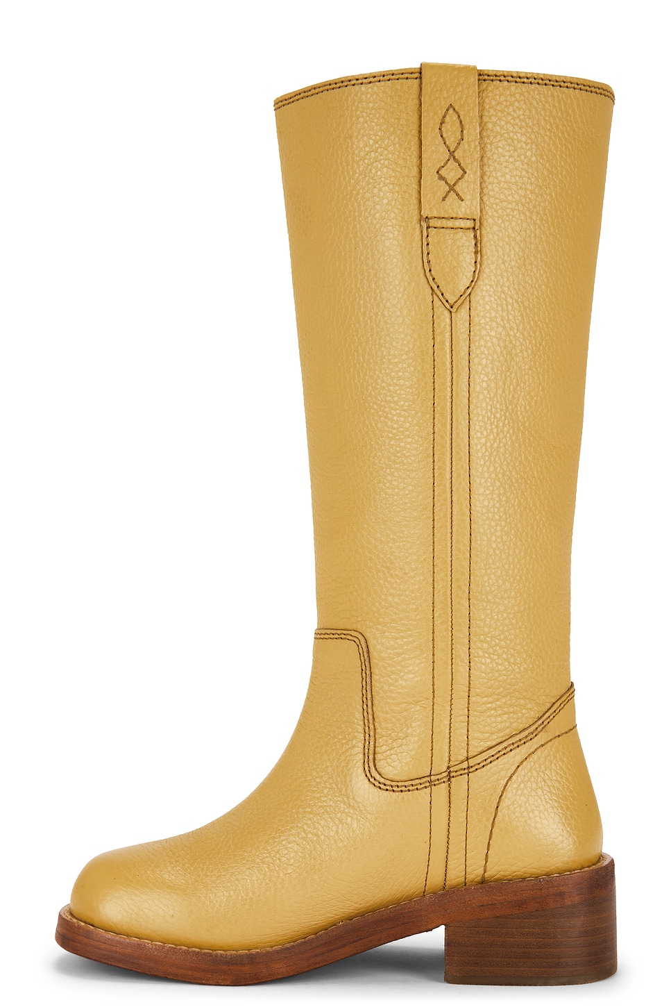 Free People Blaze Pull On Boot in Banana Tan Leather | REVOLVE