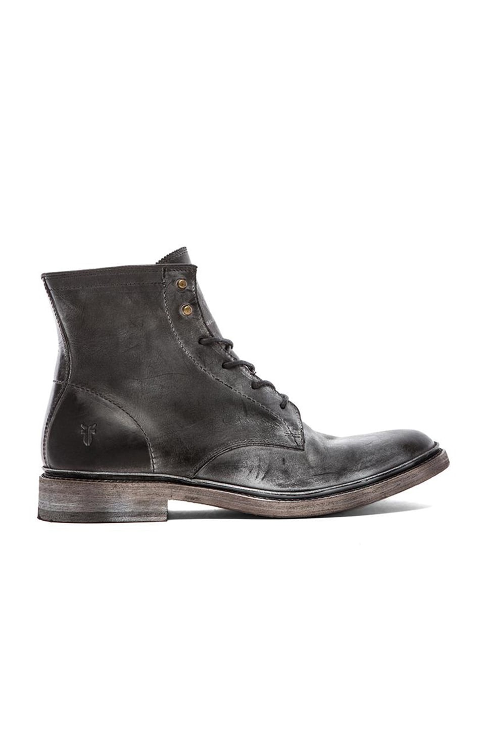 frye james lace up black