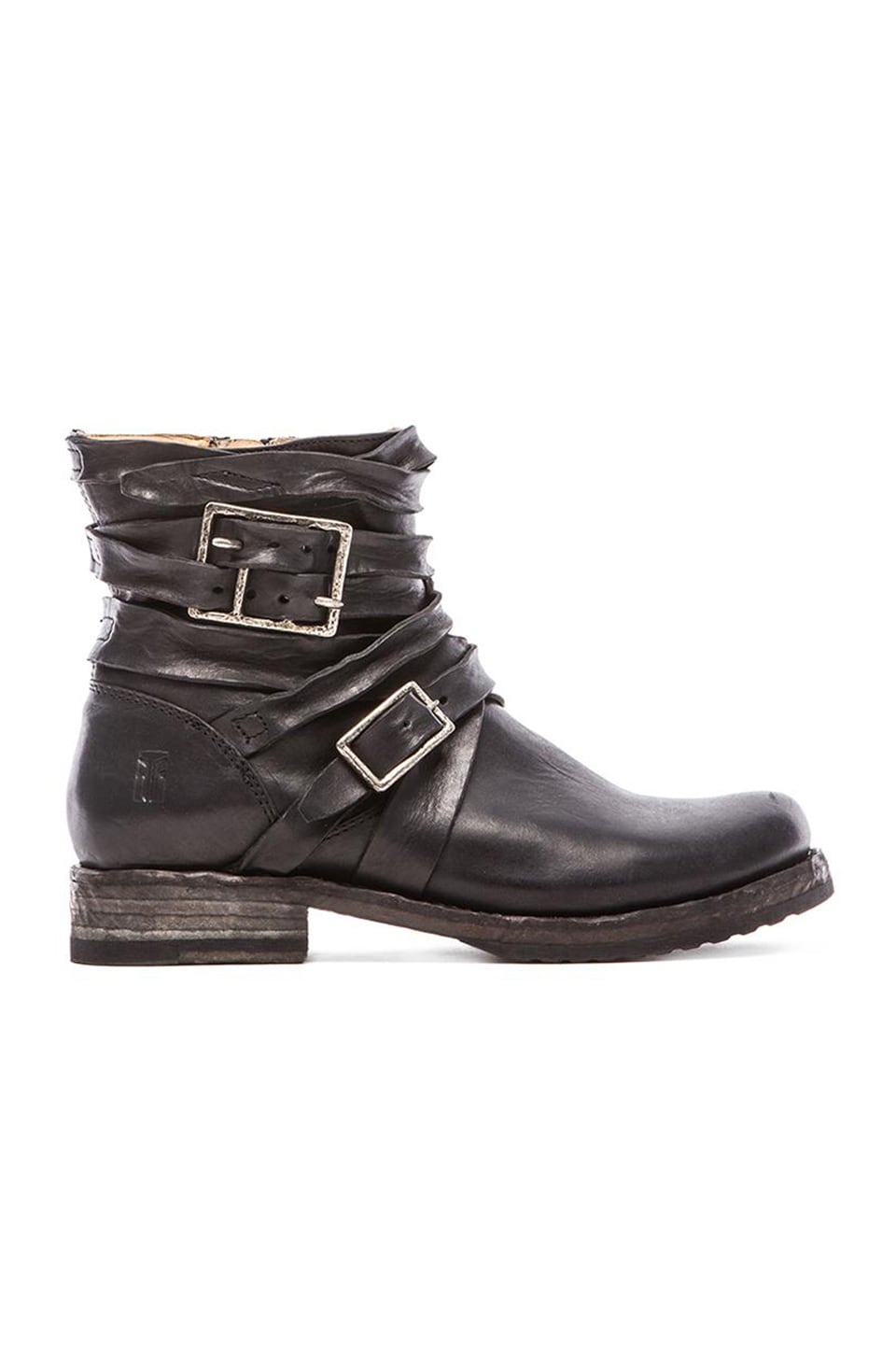 Frye strappy hot sale boots