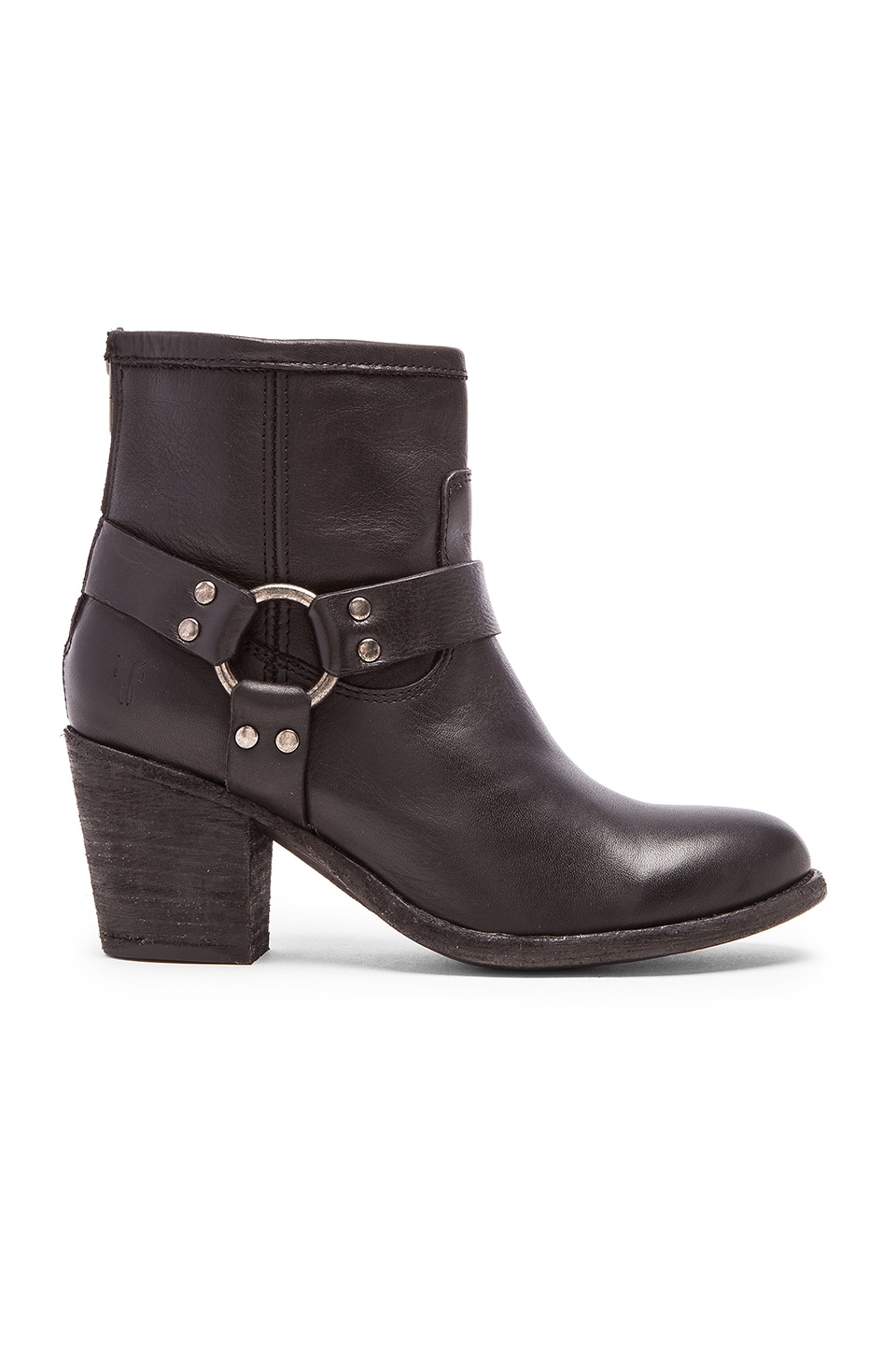 Frye Tabitha Harness Short Boot in Black | REVOLVE