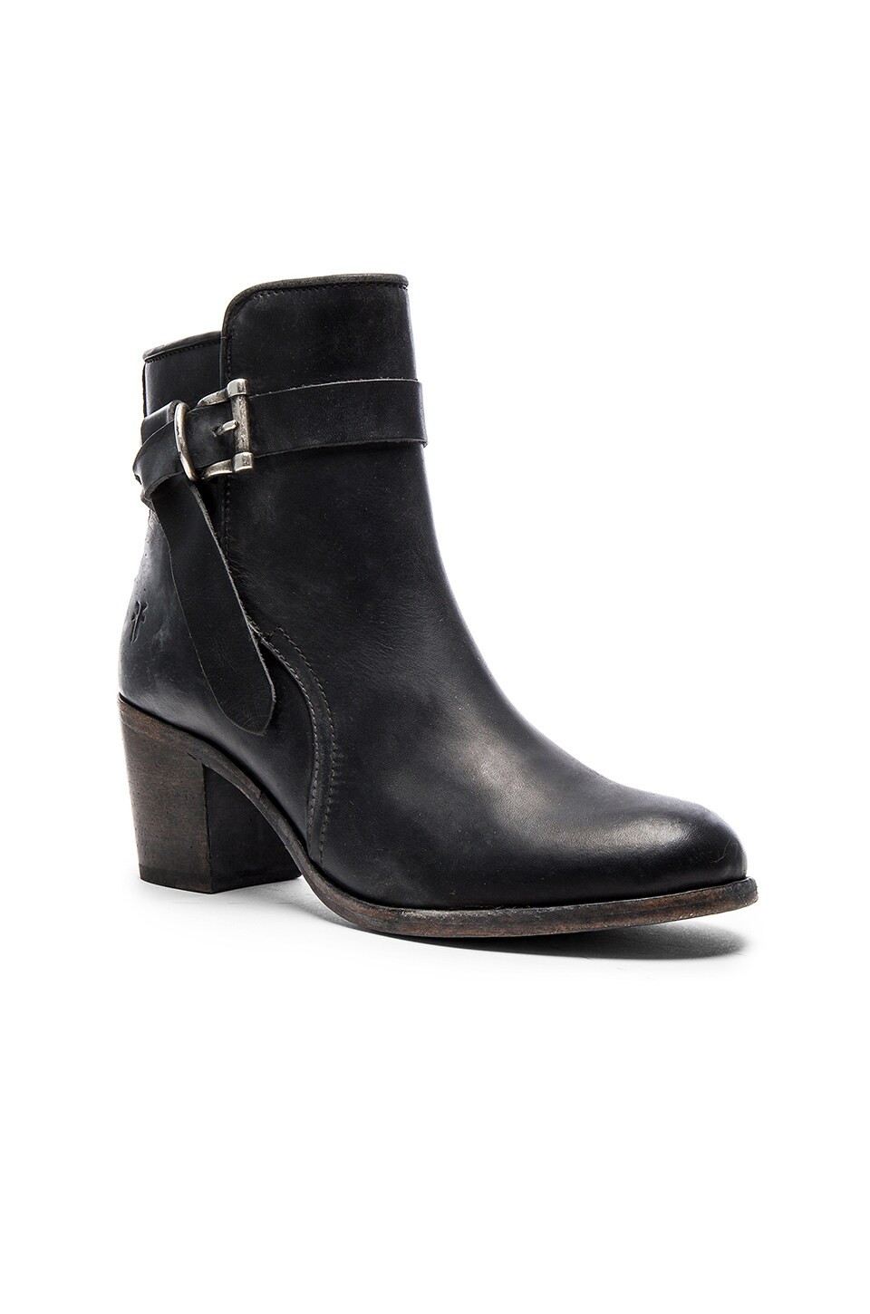 Frye Malorie Knotted Short Boot in Black