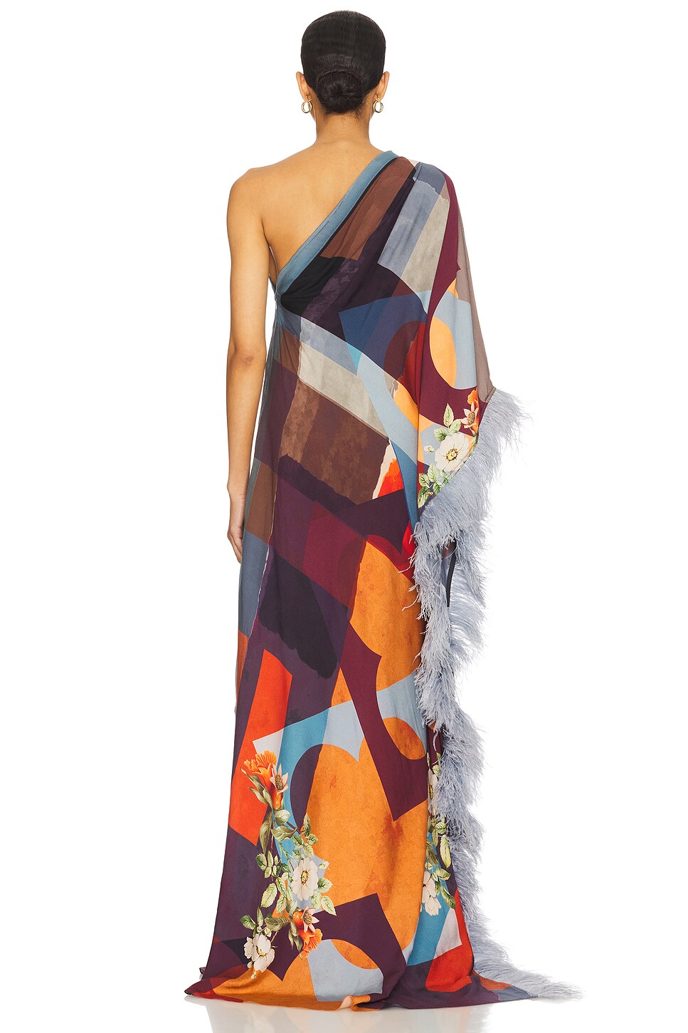x REVOLVE Asymmetric Kaftan Dress