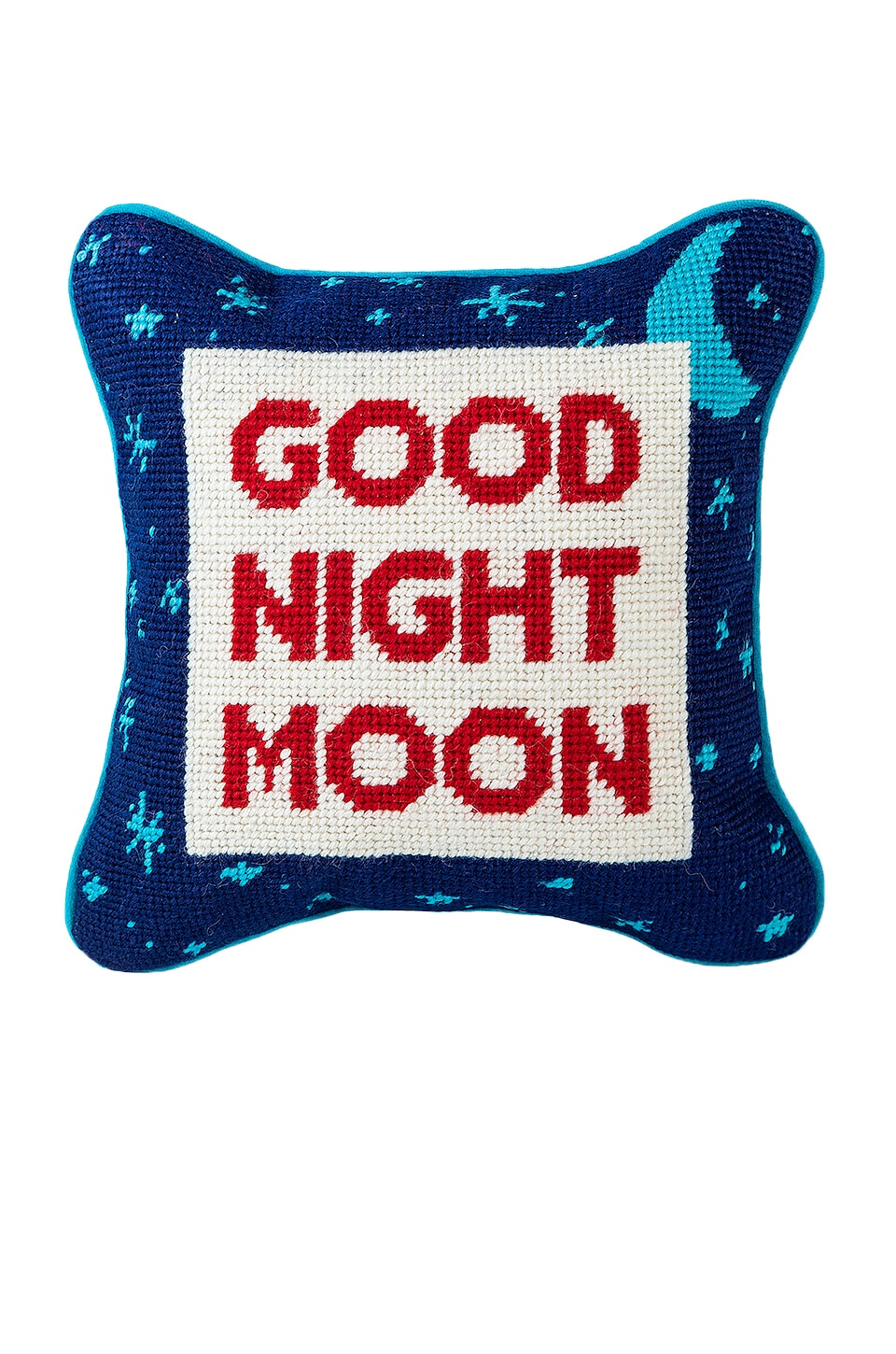 Nice Things Needlepoint Pillow