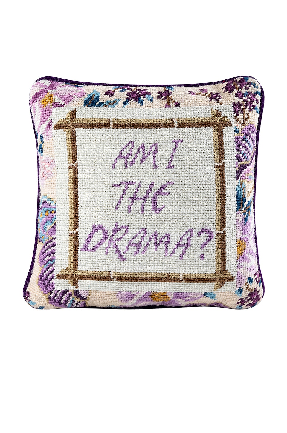 Furbish Studio - Reservations Needlepoint Pillow