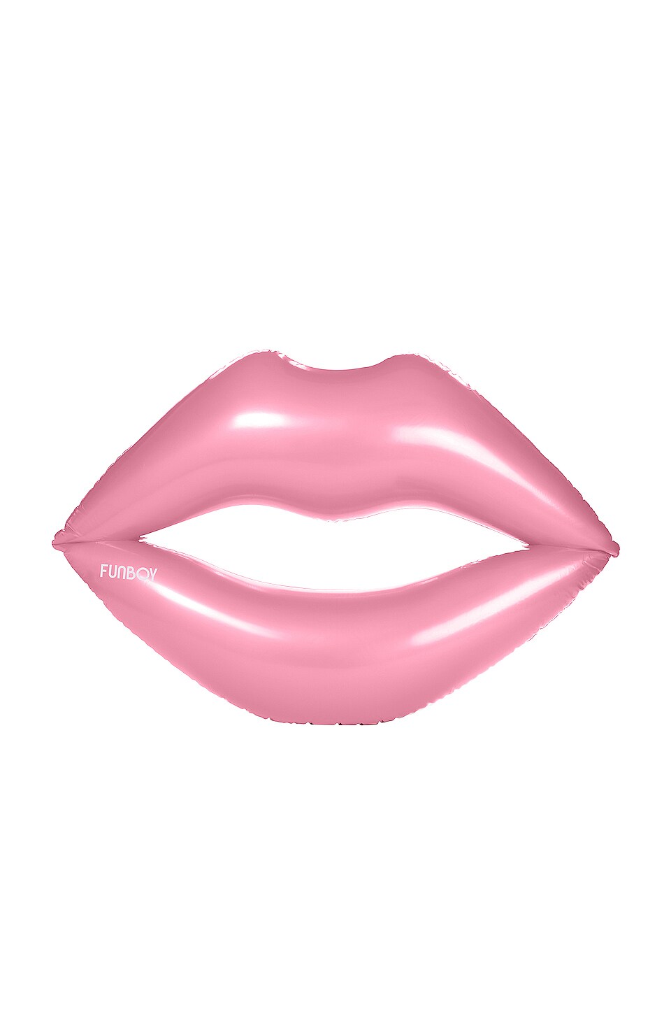 FUNBOY The Lips Pool Float in Metallic Pink
