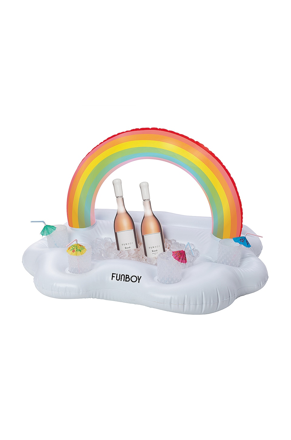 FUNBOY Rainbow Cloud Inflatable Floating Bar in Multi | REVOLVE
