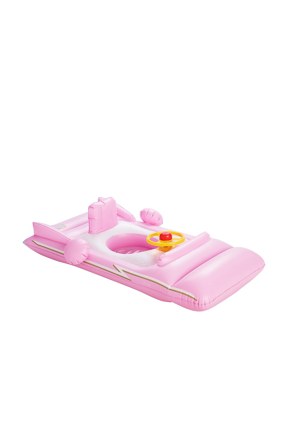 pink convertible float