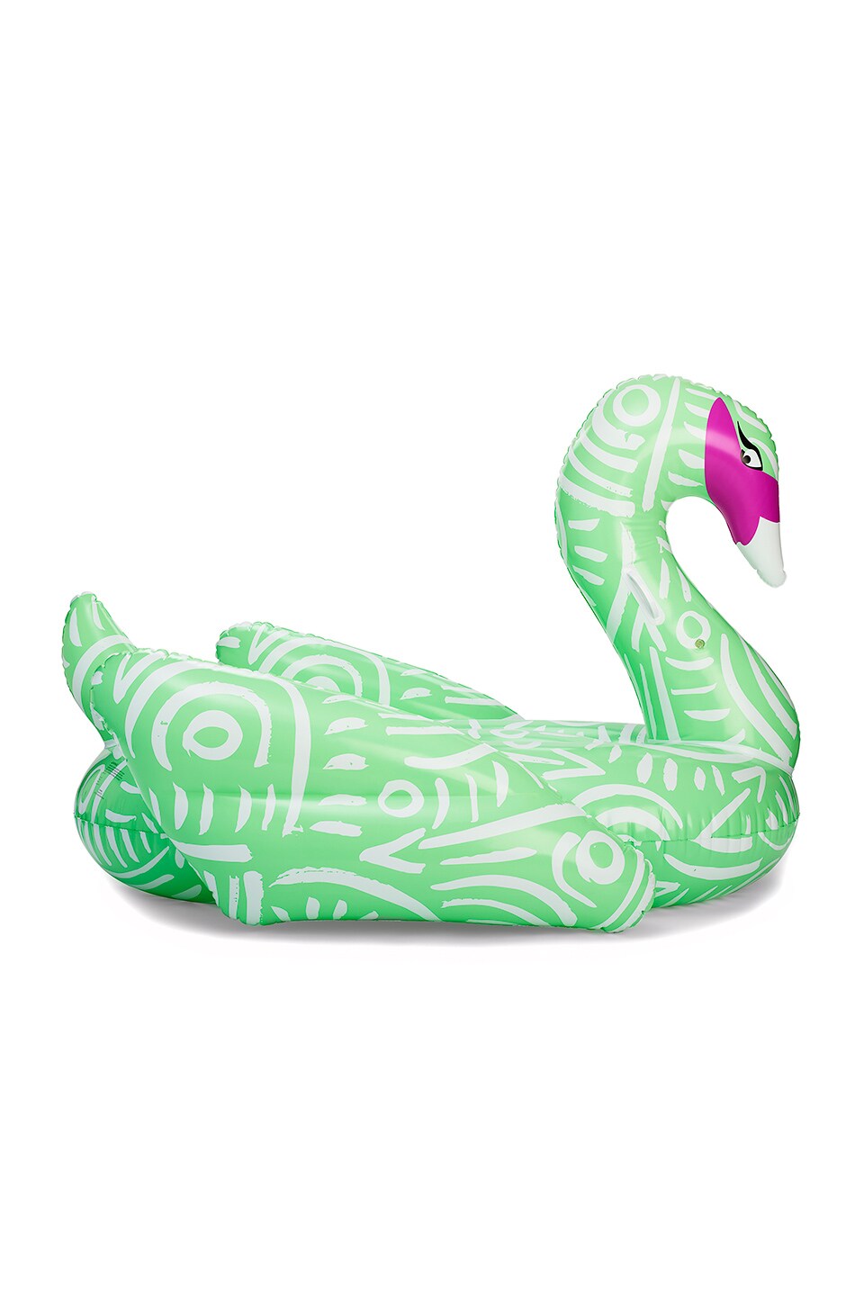 FUNBOY x KFiSH Inflatable Artist Pool Float in Green & White