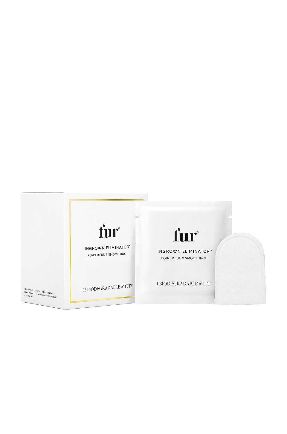 Fur Ingrown Eliminator Mitts In N,a