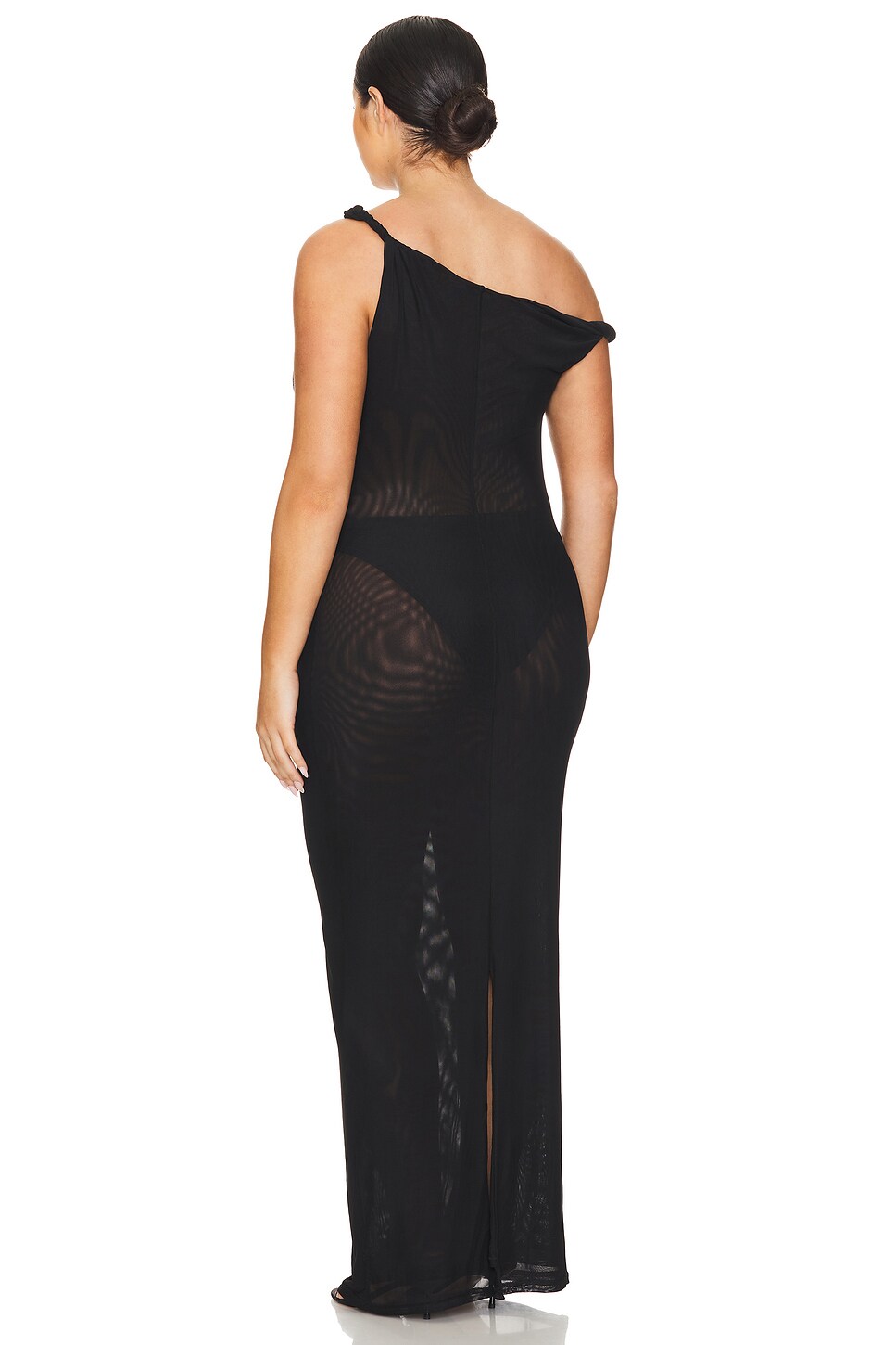 Good American - Mesh Twist Maxi Dress | Plush Good American - Mesh Twist Maxi Dress | Plush