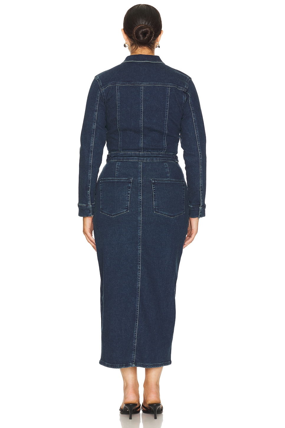 Fit For Success Long Sleeve Midi Dress