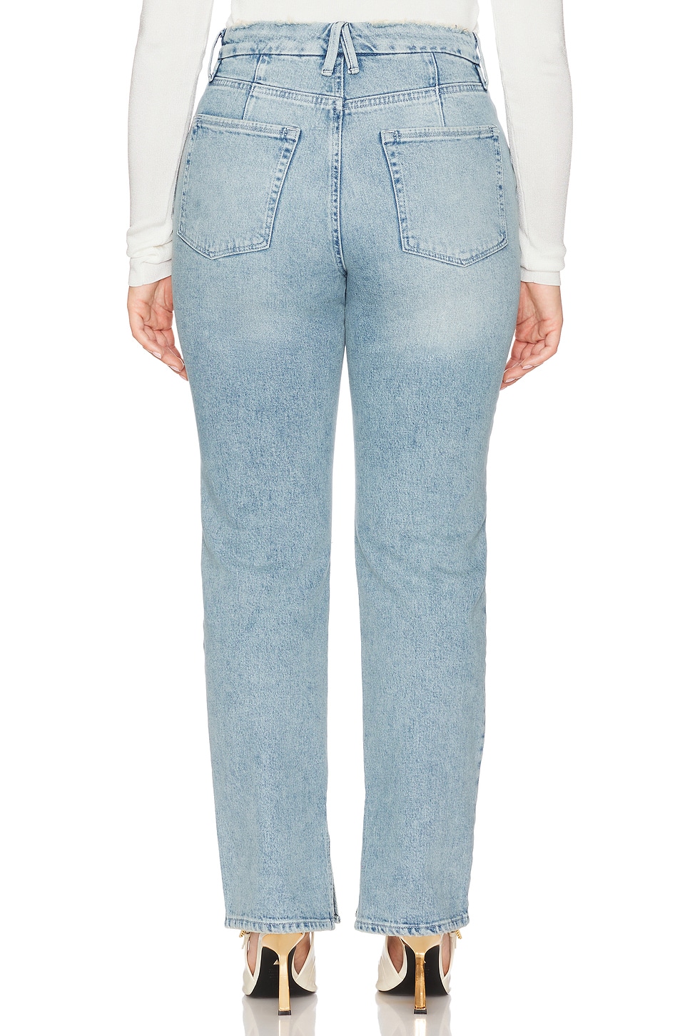 Good Icon Inseam Slit Jeans - Thumbnail 10