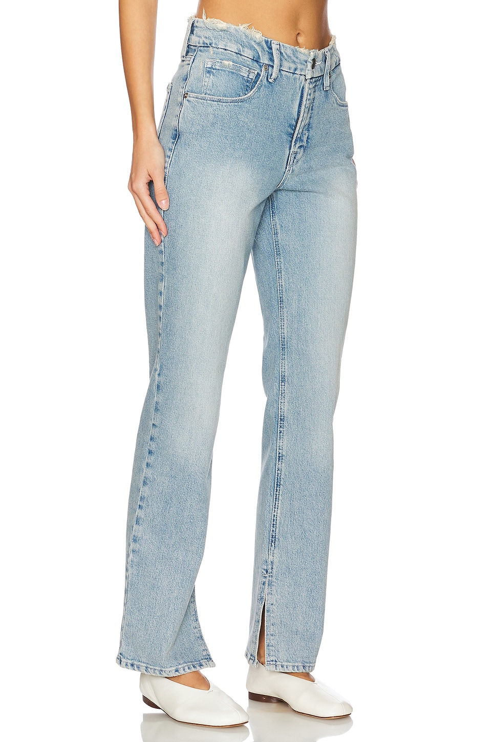 Good Icon Inseam Slit Jeans - Thumbnail 5