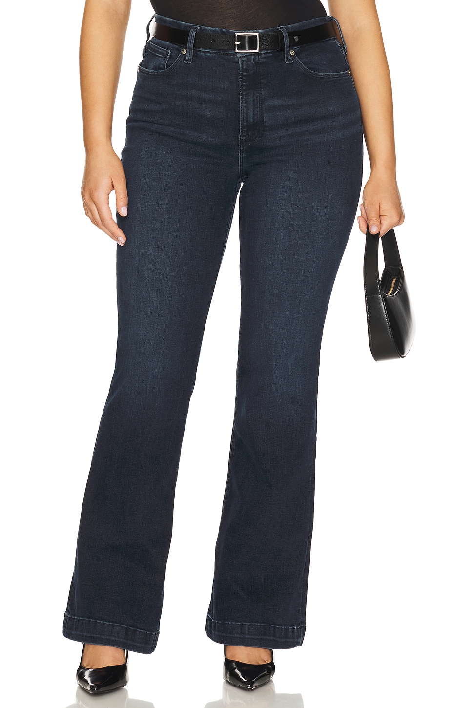 Always Fits Good Legs Flare Trouser Jeans - Thumbnail 2