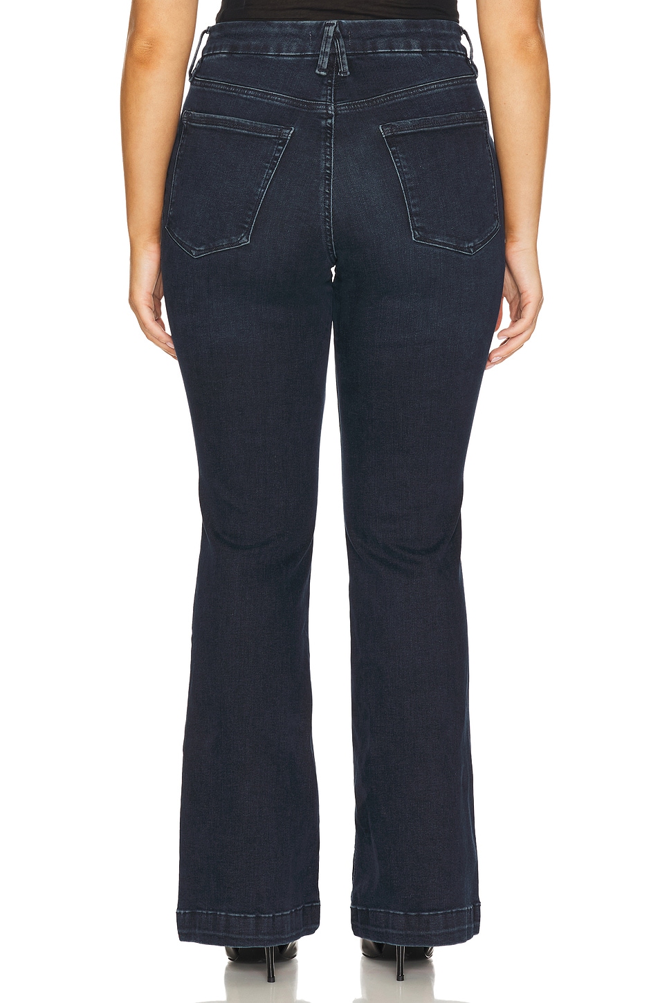 Always Fits Good Legs Flare Trouser Jeans - Thumbnail 8