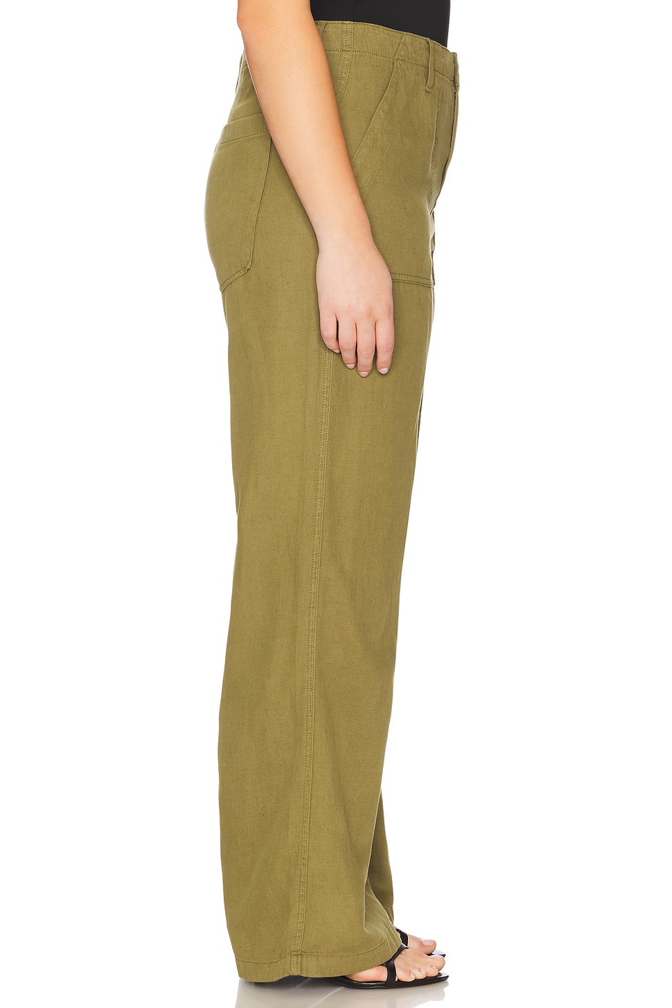 Good American Lite Linen Jeans