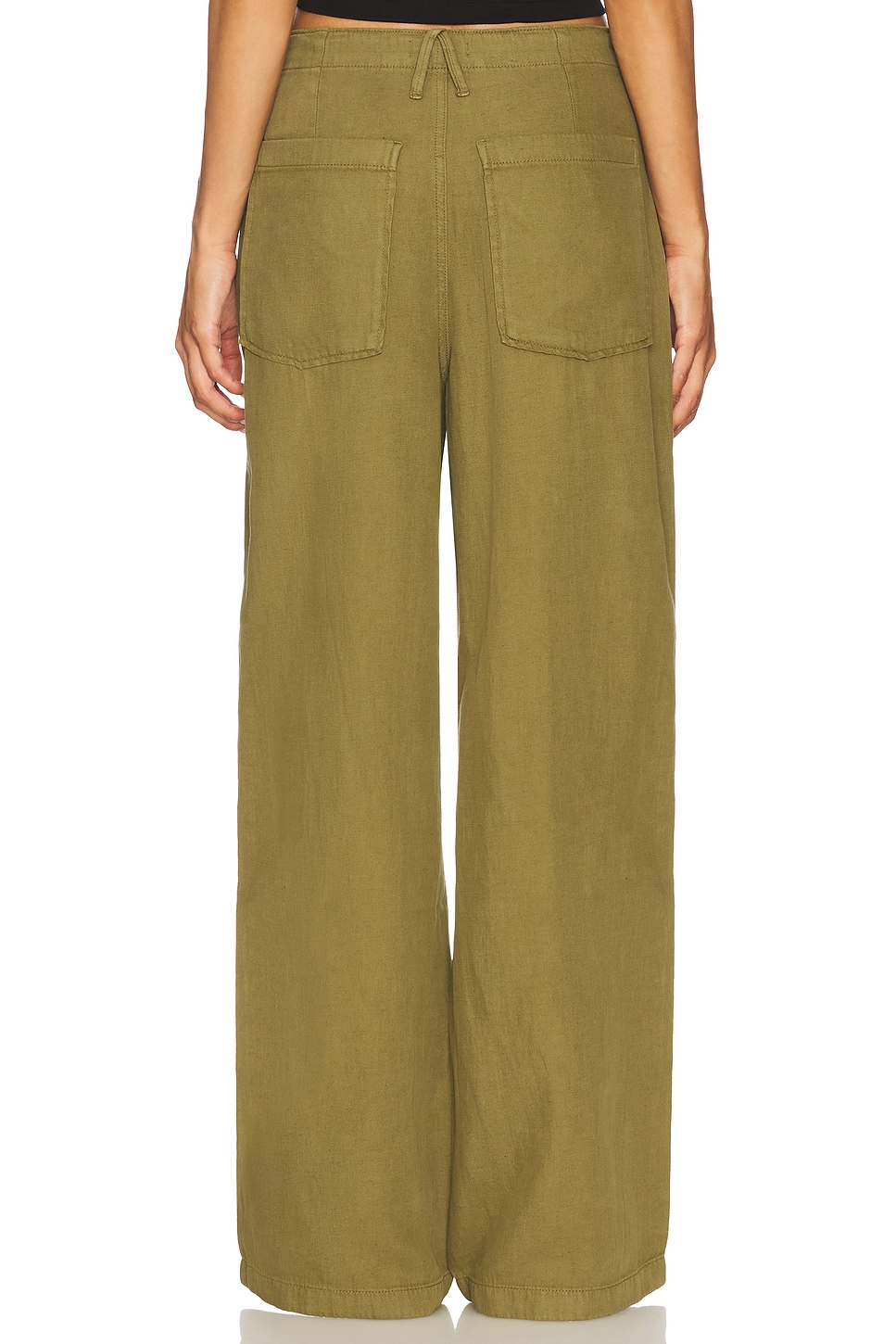 Good American Lite Linen Jeans