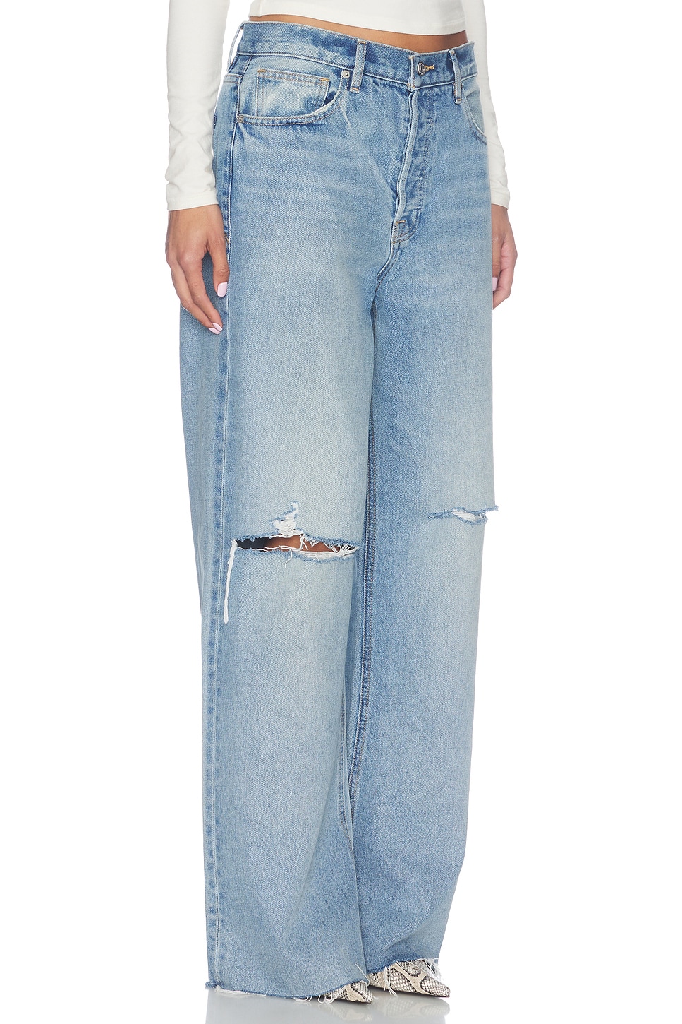 Good American Vintage Low Slung Baggy Jean