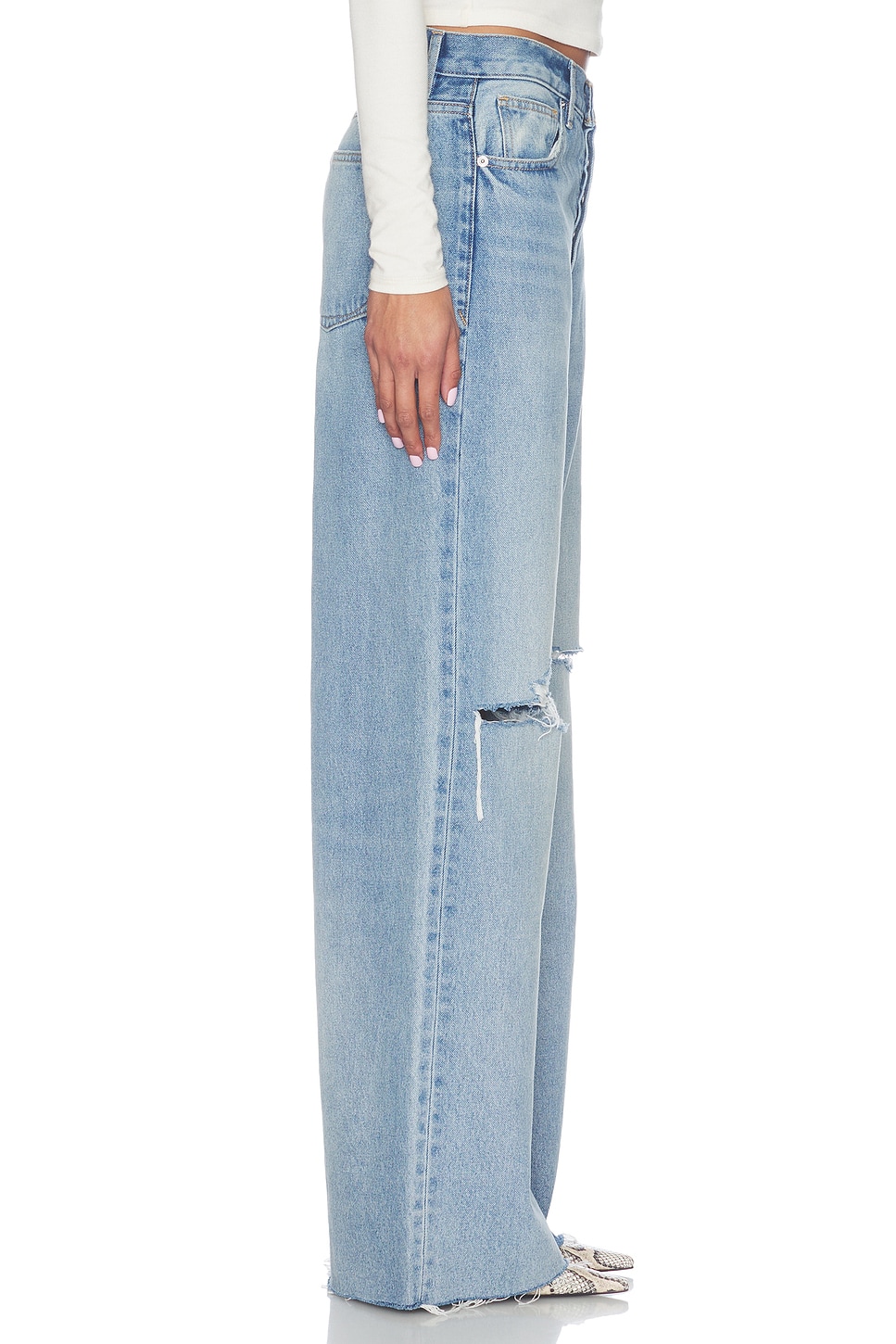 Good American Vintage Low Slung Baggy Jean