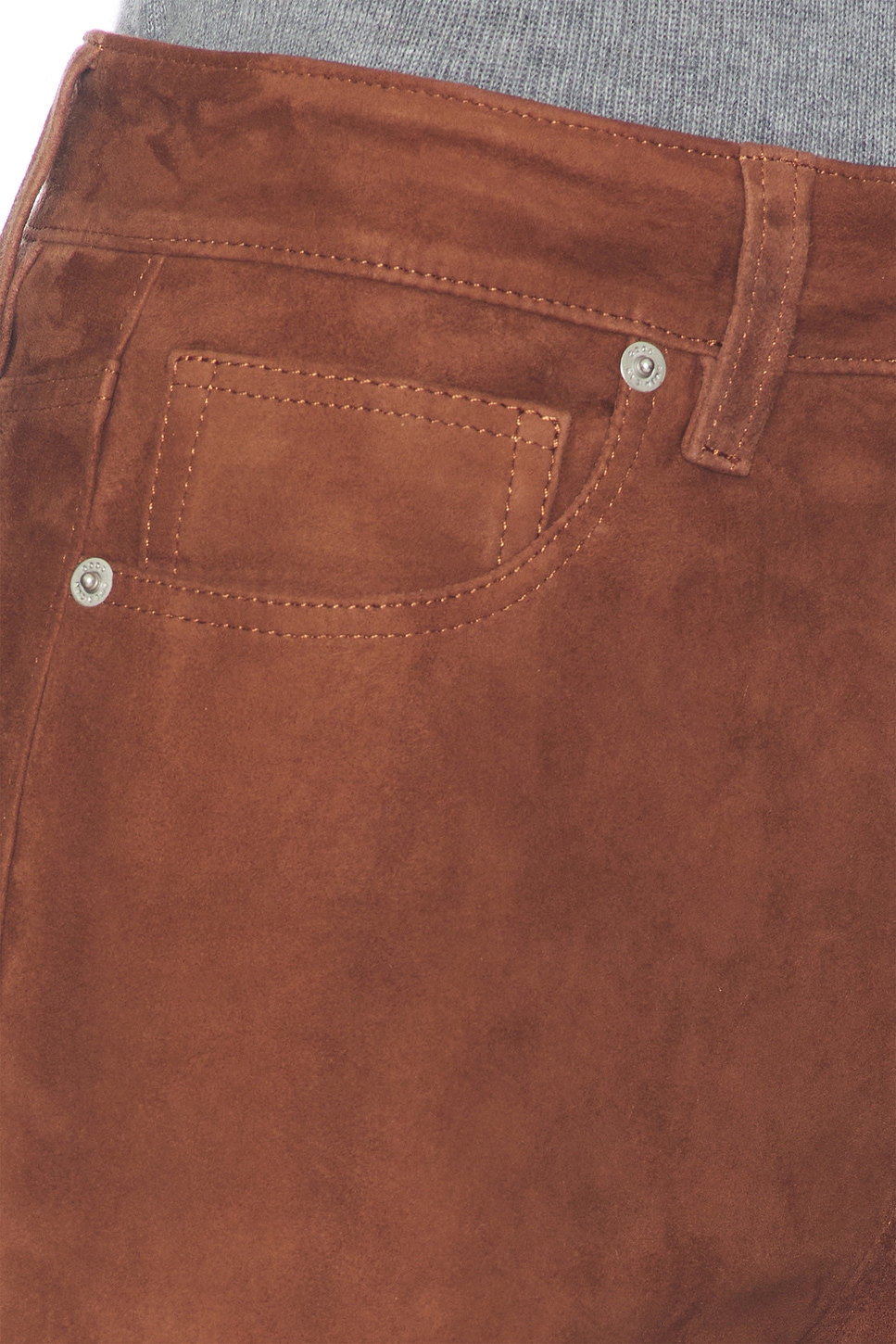 Good American Suede Good Legs Flare Jeans