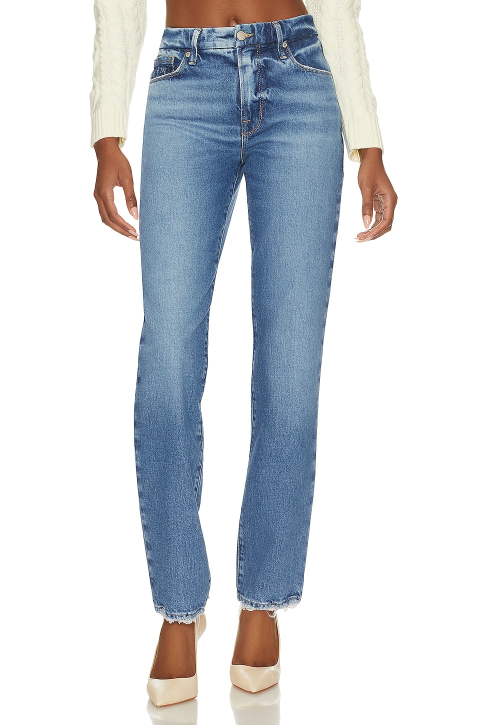 Good Icon Natural Fray Hem