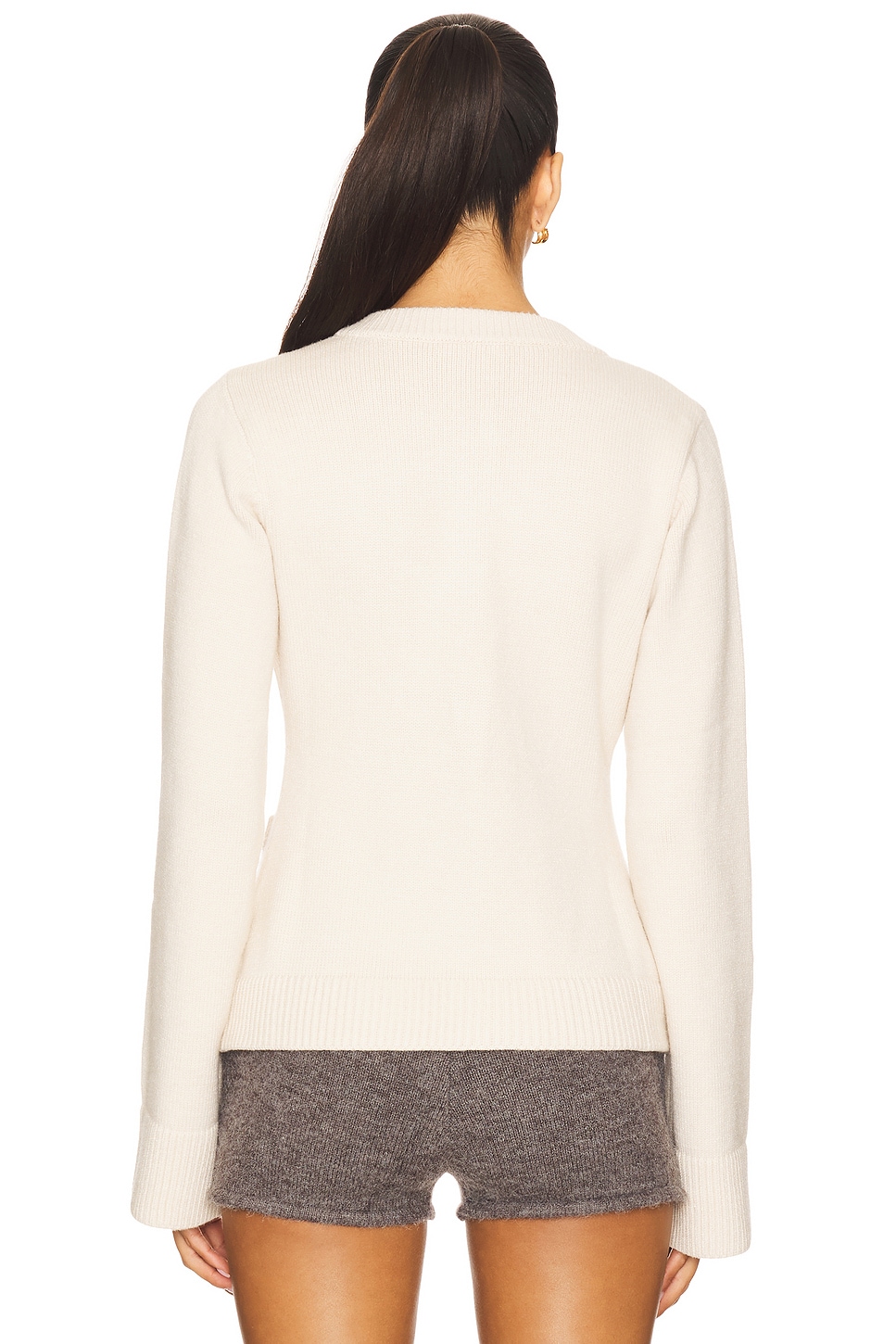 Good American Button Front Knit Cardigan