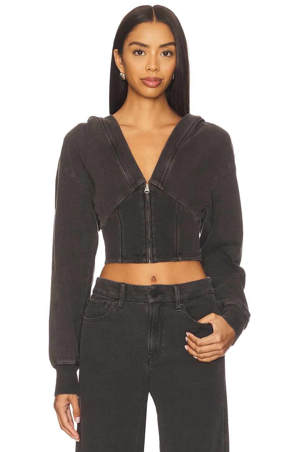 Jeanius Zip Up Hoodie
