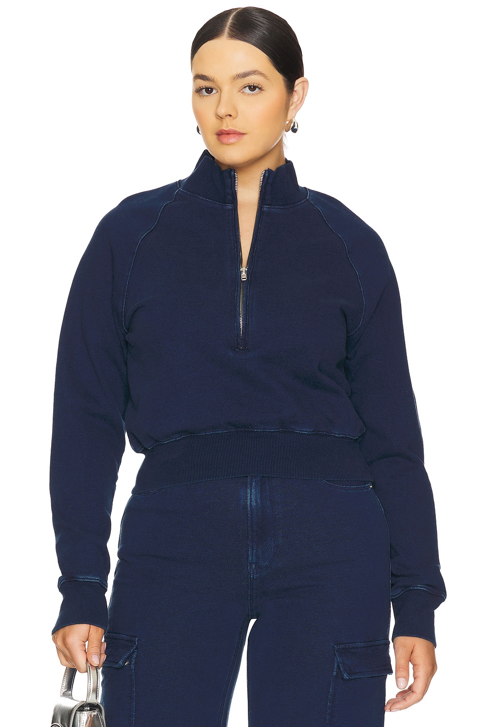 Jeanius Mock Zip Pullover - Thumbnail 2