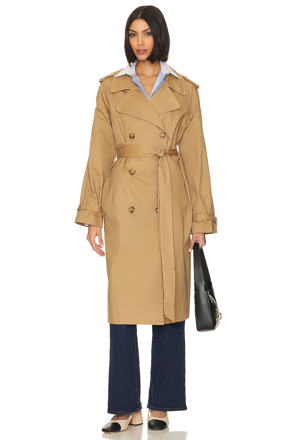 Chino Trench Coat - Thumbnail 3