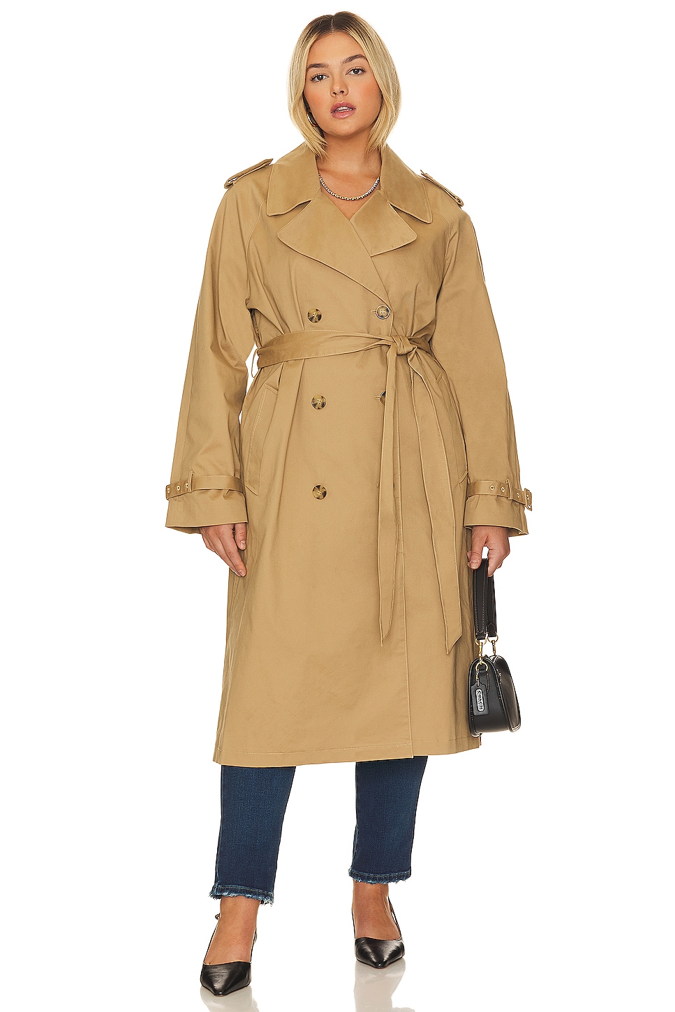 Chino Trench Coat - Thumbnail 4