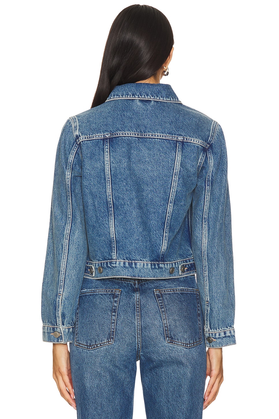 Good American Shrunken Trucker Jacket thumbnail