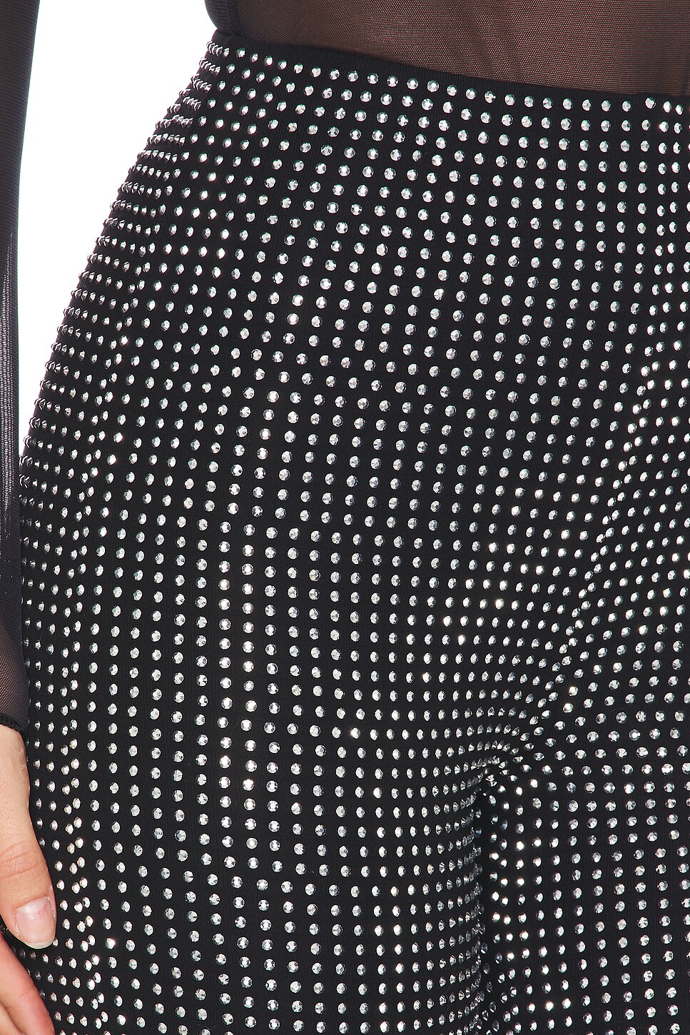 Crystal Pull On Flare Leggings